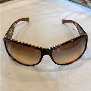 COACH Sara S437 tortoise sunglasses